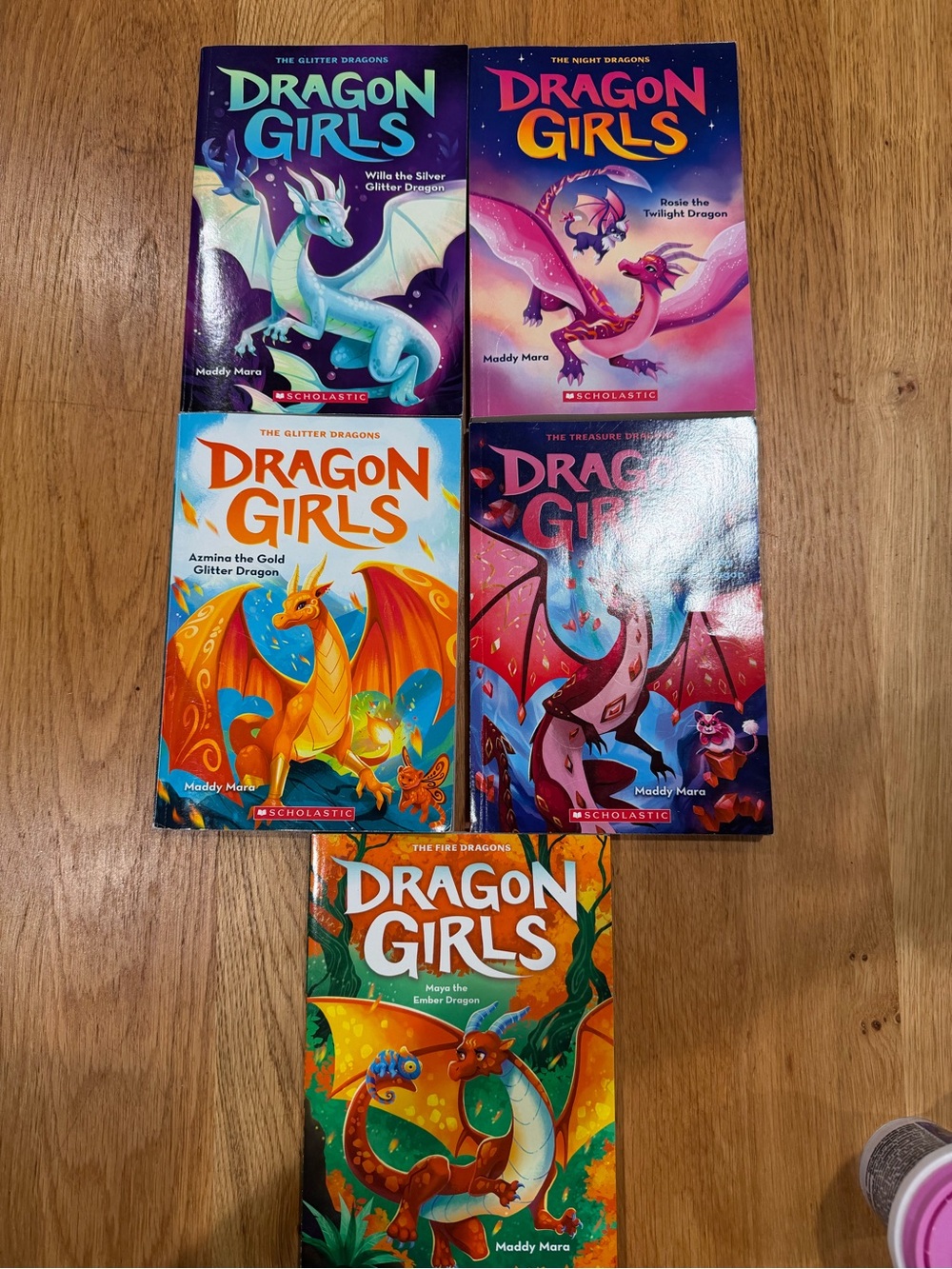 Dragon Girl books - like new
